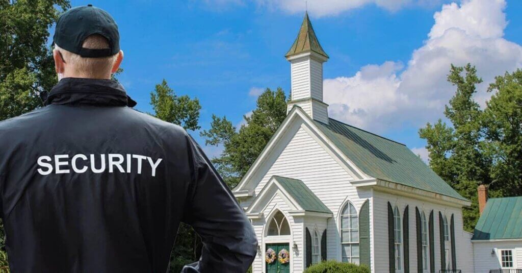 Church security guard services in Denver helping protect a place of worship